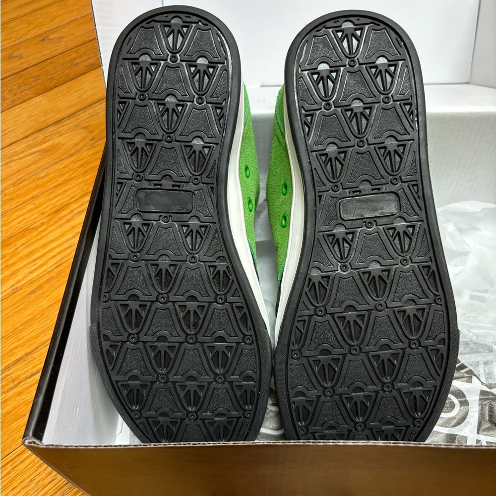 Union square shoes, green, brand new, men’s size 7